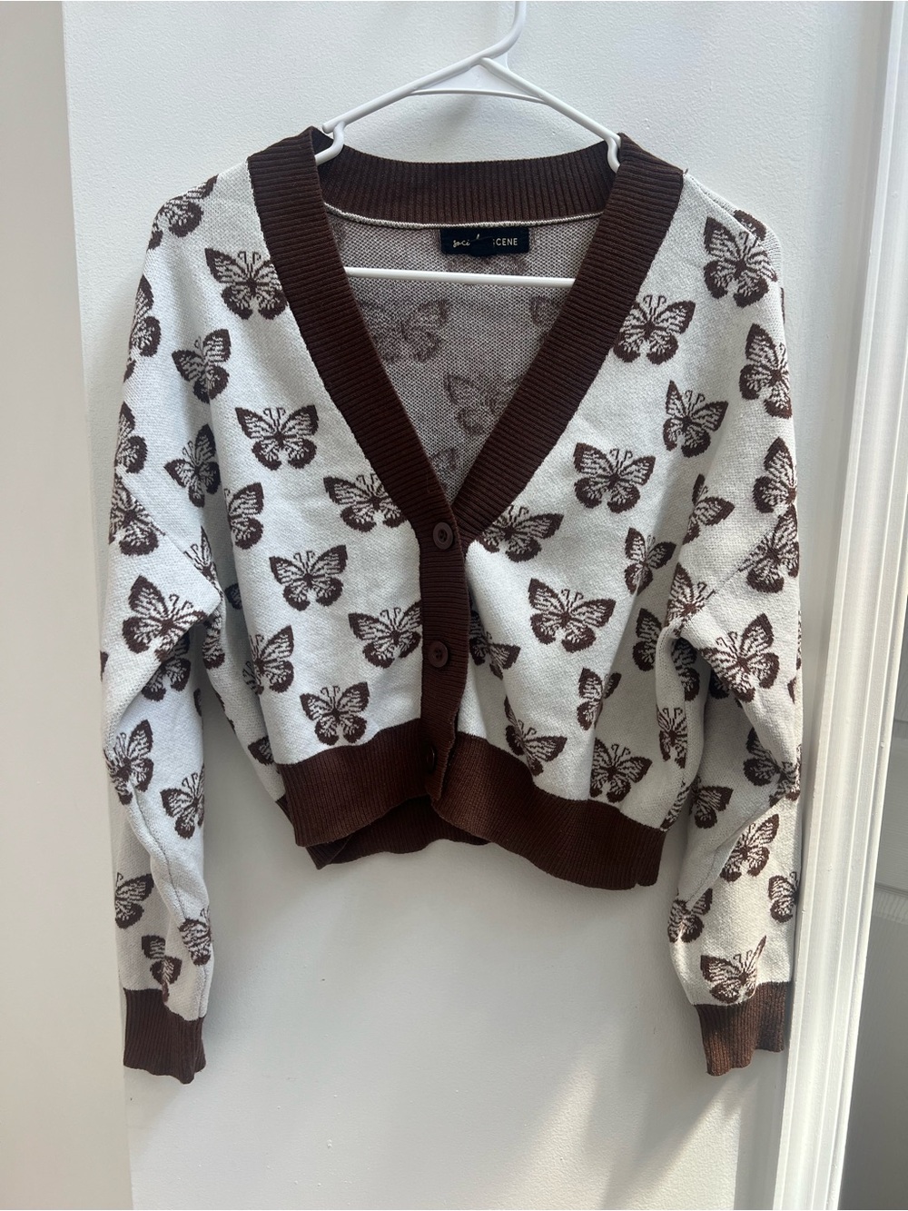Social Scene Women’s Butterfly Cardigan Size Small